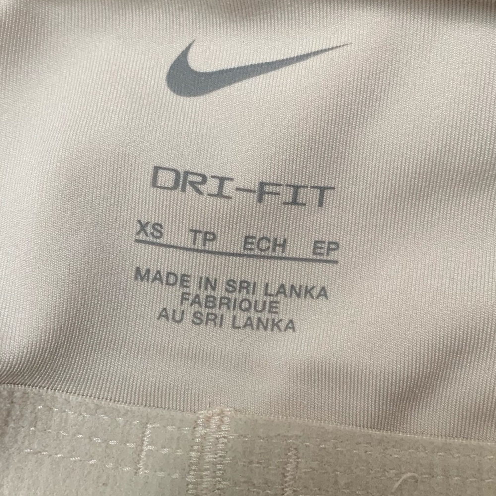 Nike Beige Dri-FIT Sports Bra - Picture 3 of 4